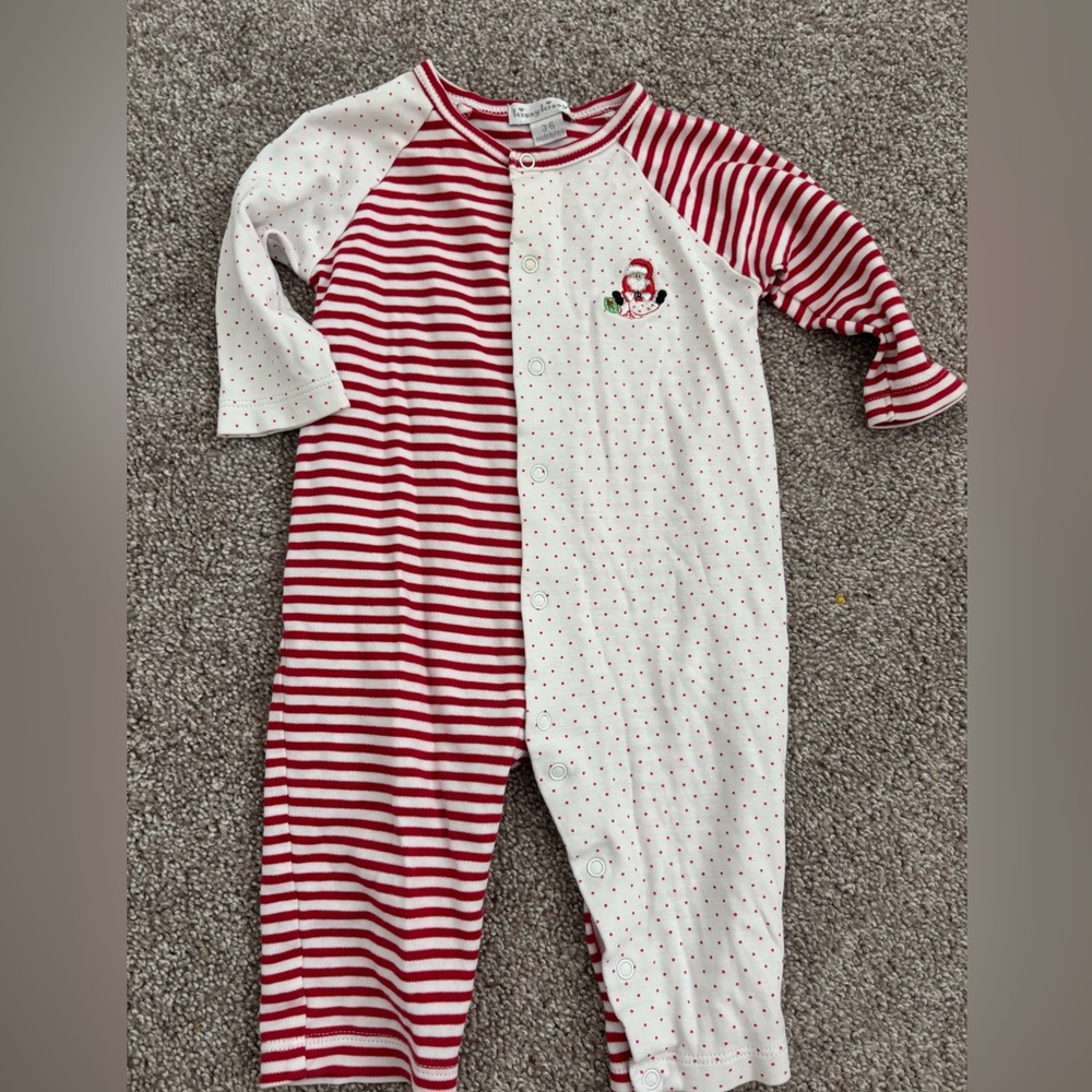 Kissy Kissy Christmas Long Romper - Picture 4 of 4